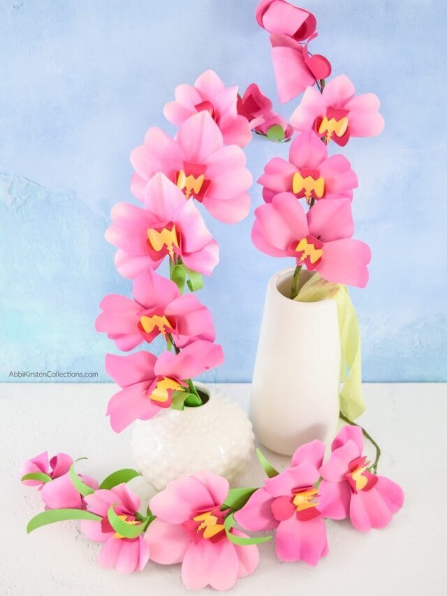 How to Make Paper Orchids Story