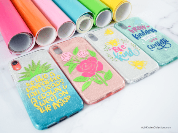DIY Phone Case with Cricut and Vinyl. Use your Cricut machine to customize and decorate any phone case. Download fonts & graphics from Creative Fabrica