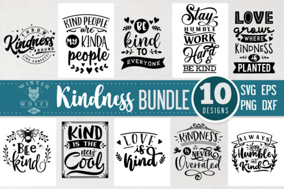 Kindness SVG bundle