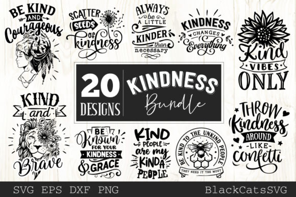 kindness SVG bundle