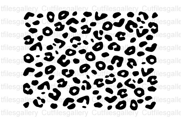 Leopard print SVG