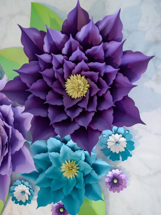 Beautiful Giant Amaryllis Paper Flowers Craft Story