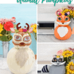 Woodland Animal Pumpkins - No Carve Pumpkin Ideas