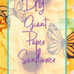 Giant Paper Sunflower Tutorial