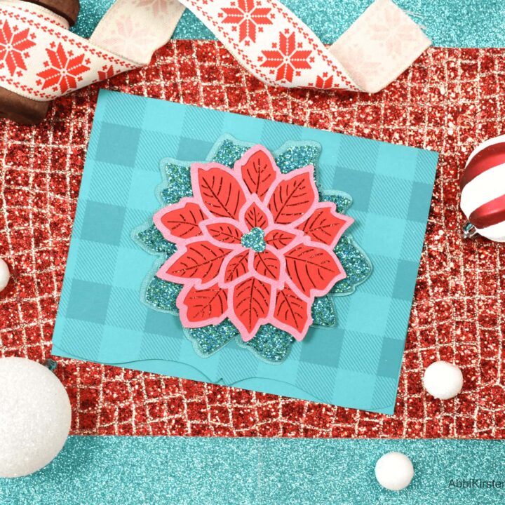 Poinsettia Flower Mandala Christmas Cards Tutorial 