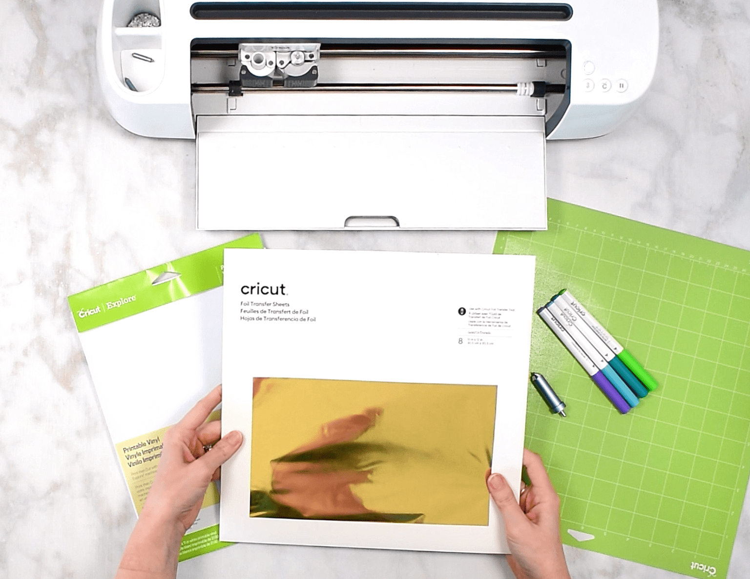 Cricut Foil Transfer Tool Tutorial How to Create Foil Labels With Cricut