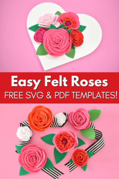 How to Make Felt Roses with the Cricut Maker - Printable Crush