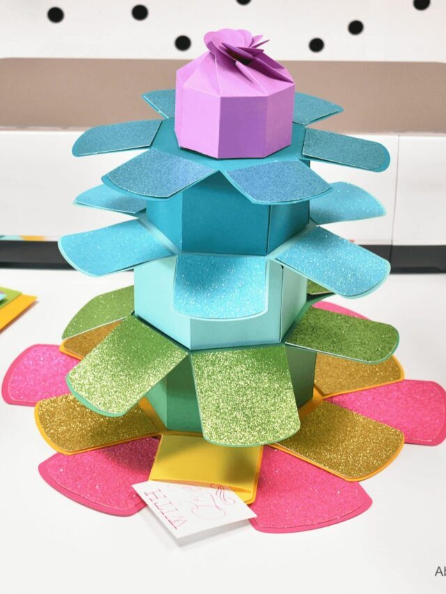 How to Make An Explosion Stacking Tower Gift Box Story