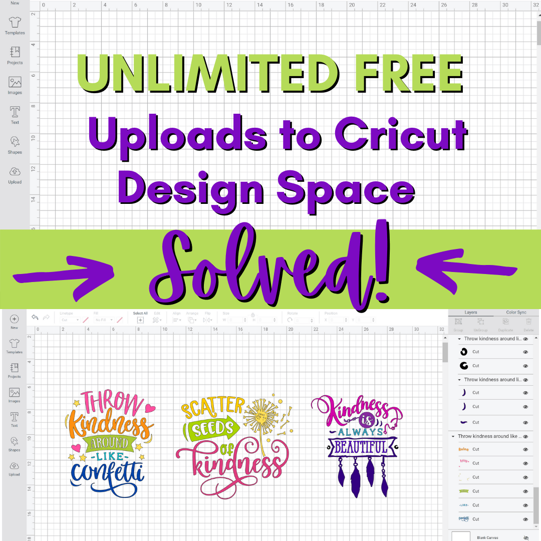 Cricut Design Space Update March 2021 – Upload Unlimited Number of Images Even with the New Change!