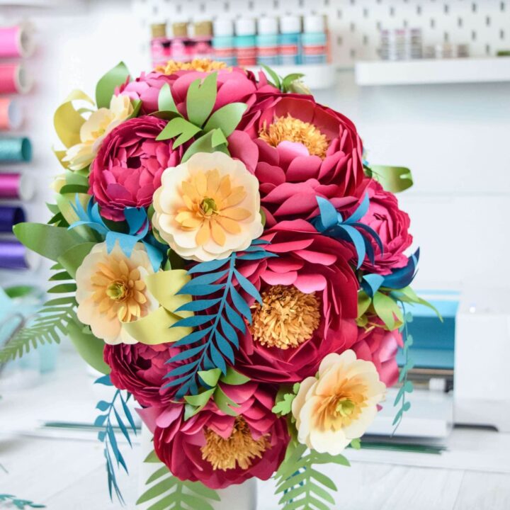 How to Make Paper Flowers for a Wedding Bouquet