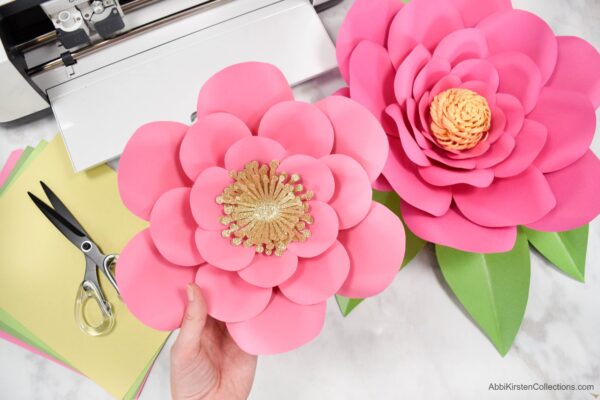 Large cheap paper flowers