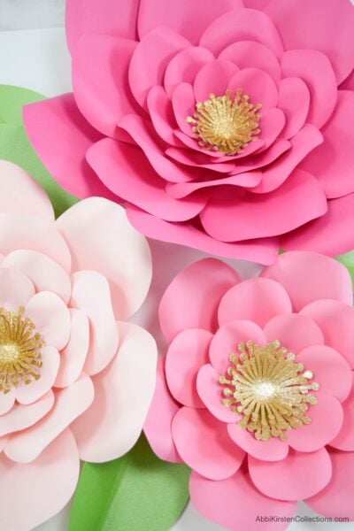 How to Make Large Paper Flowers: Easy DIY Giant Paper Flower