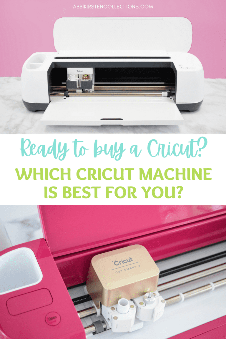 Which Cricut is Best for Me? A Buyer's Guide Abbi Kirsten Collections