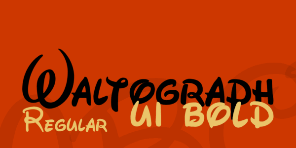 Waltograph is the font for princesses and a certain mouse. Black text on an square the color of an African sunset, with the words "Regular UI Bold' in yellow text along the bottom. Discover the best free fonts for Cricut. Download thousands of free fonts to use with your Cricut machine.