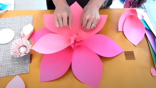 DIY templates for giant paper flowers