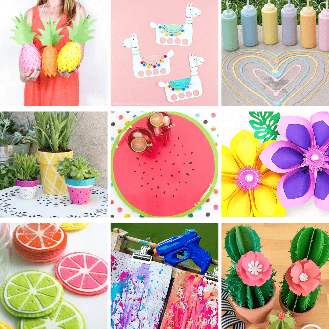 45 Cute Summer Crafts for Kids - Easy Summer Crafts and DIYs