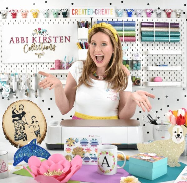 Abbi Kirsten Collections Cricut tutorials, paper flower crafts and DIY projects. 