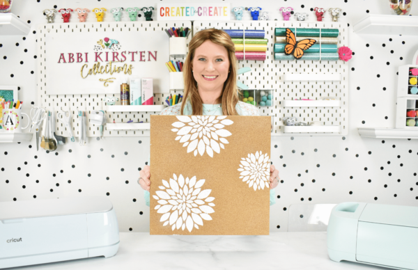 A full tutorial for how to making stencils with your Cricut machine. Compare both stencil vinyl and how to create reusable stencils.