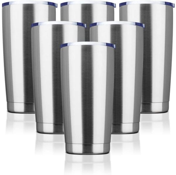 Stainless steel tumblers for crafts