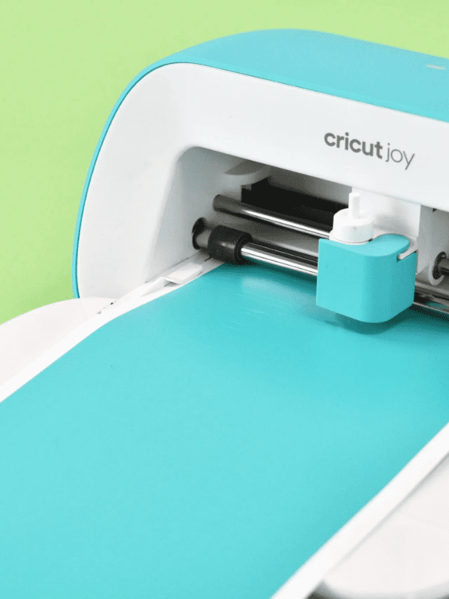 A light blue Cricut Joy