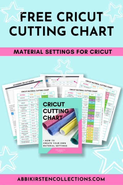 What Different Cricut Materials can I cut? - Printable Crush