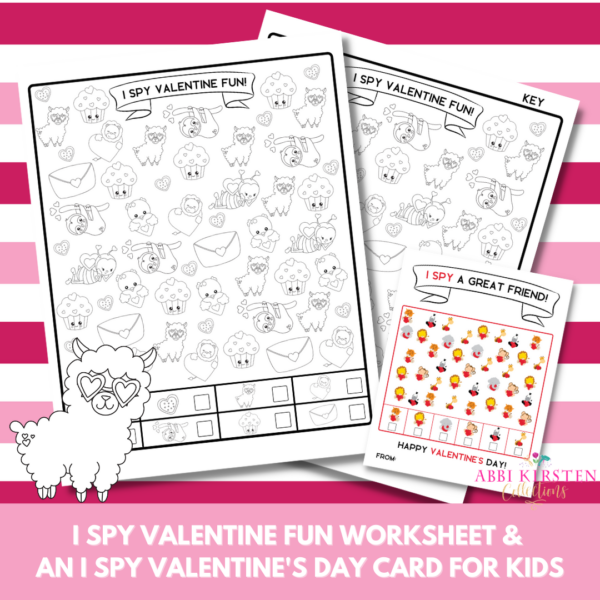 Llama ispy printables