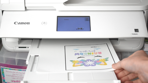 Best printer for Cricut Maker for Print Then Cut Projects. 