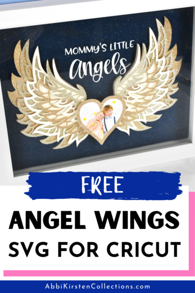 Free angel wings SVG files for cricut: Make layered mandala angel wings with these 3 FREE designs perfect for shadow boxes and memorial crafts. 