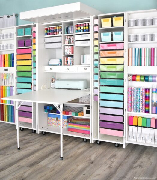 Craft Cabinet - If You Don't Have a Craft Room - So Much Better With Age