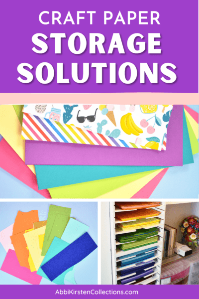 DIY Vertical Wrapping Paper Storage Idea - Ikea Hack!