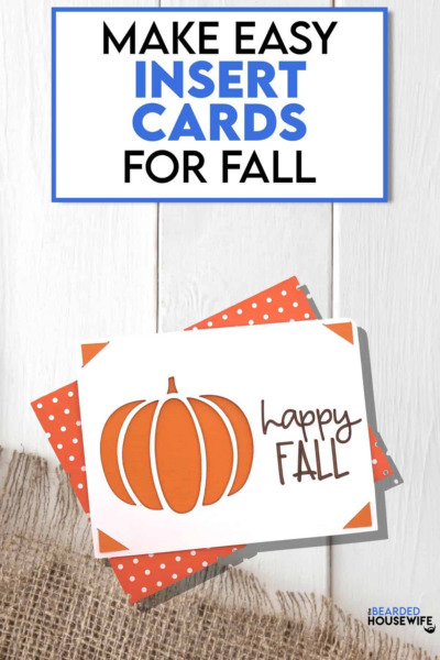 Insert cards for Fall