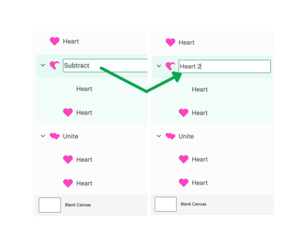 How to use the layer's panel in Cricut Design Space. Edit and rename layers in Design Space. 