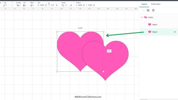 How to undo weld in Cricut Design Space. Using unite to undo weld. 