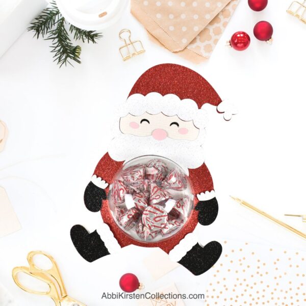 Santa candy holder by Abbi Kirsten