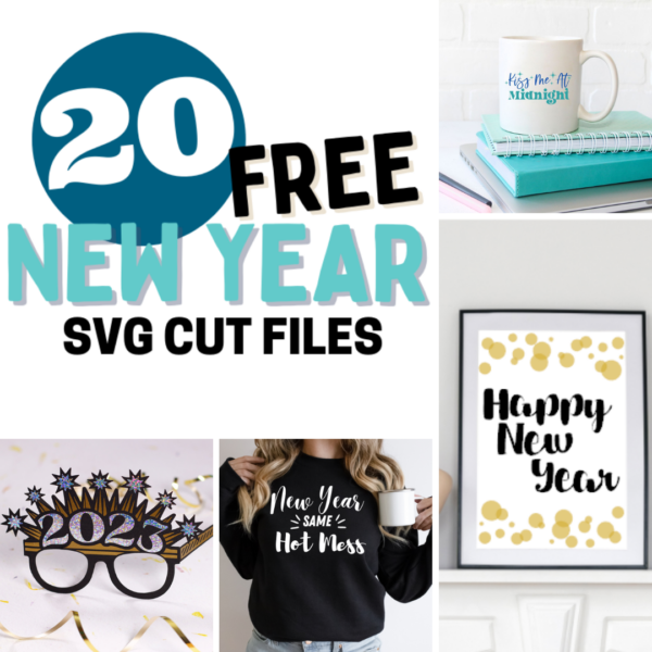 20 free new year svg cut files