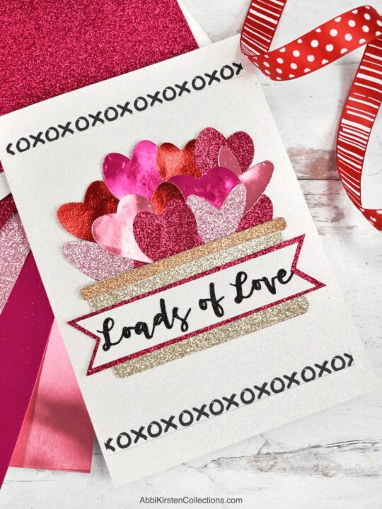Premium Photo  Red white and pink paper hearts cut out of paper for  decorating on valentines day
