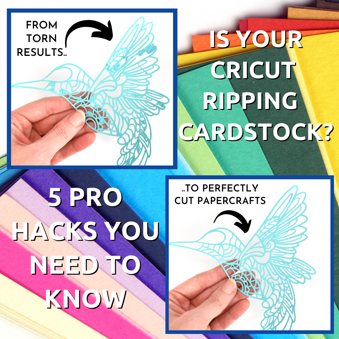 How To Cut Cardstock For Cricut: 5 Ways To Fix Ripping Cardstock