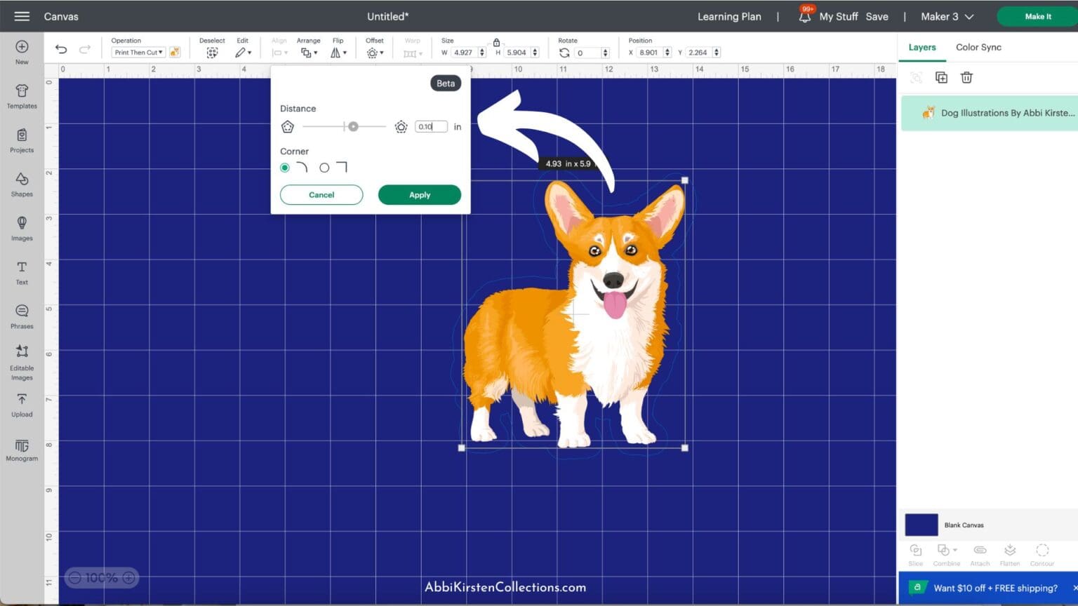 Making Stickers With Cricut EasyPeel Sticker Tutorial