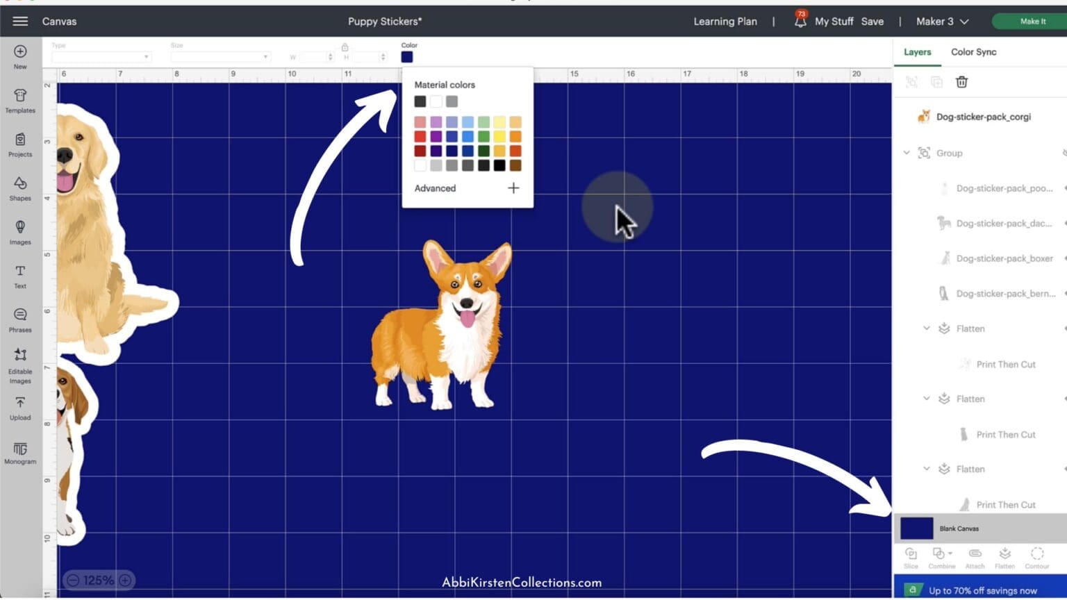 Making Stickers With Cricut EasyPeel Sticker Tutorial