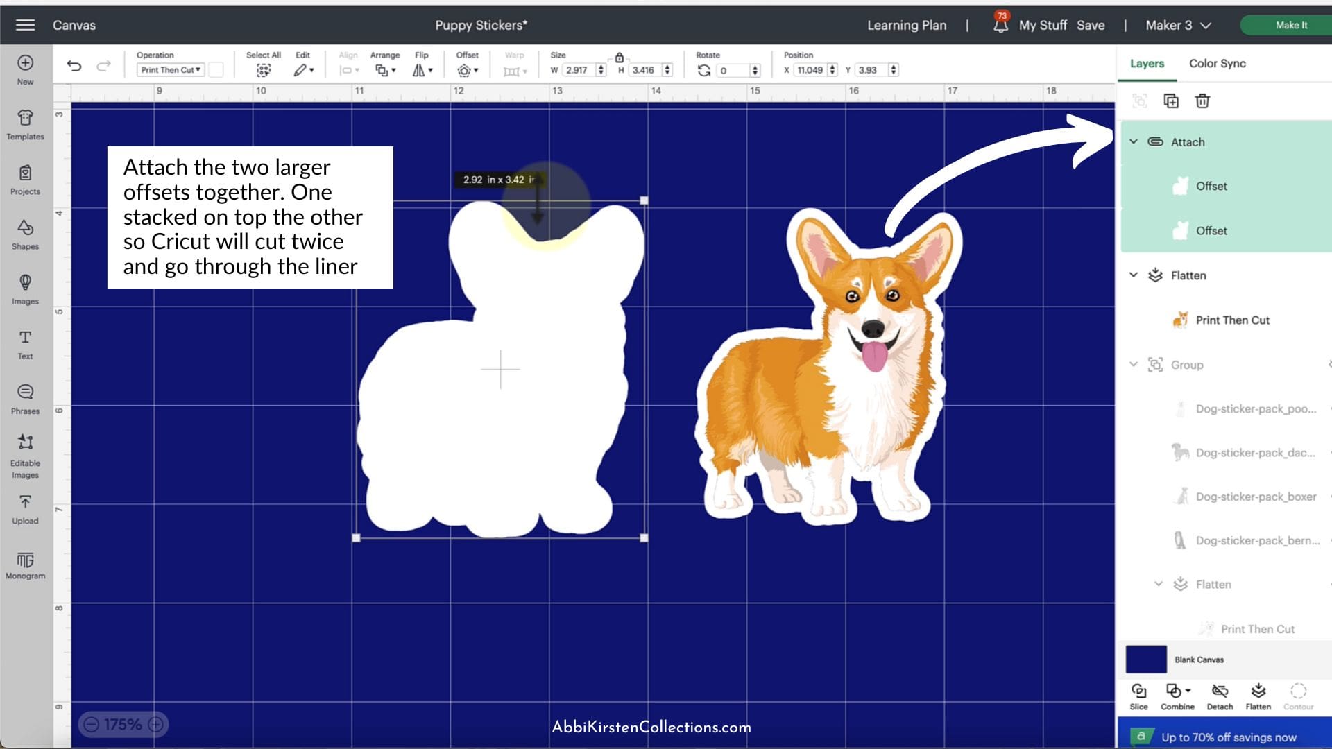 Making Stickers With Cricut EasyPeel Sticker Tutorial