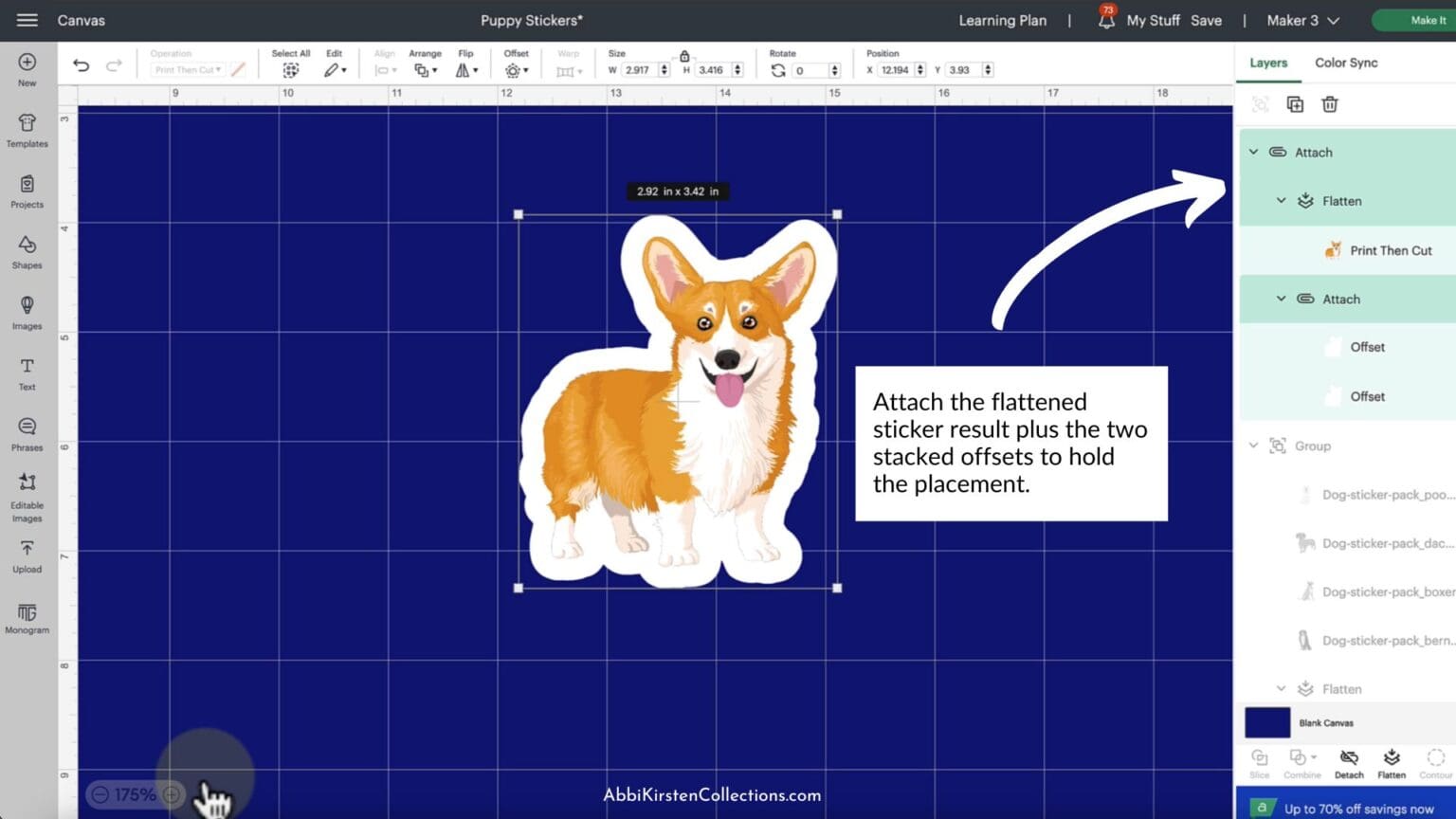 Making Stickers With Cricut EasyPeel Sticker Tutorial