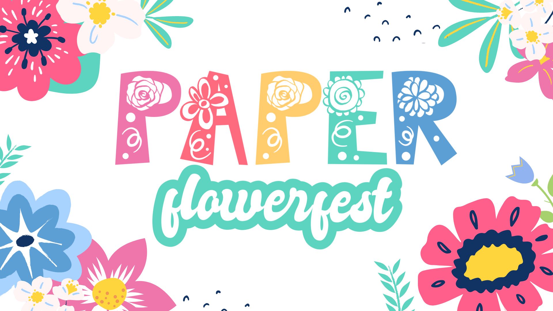 paper flowerfest logo