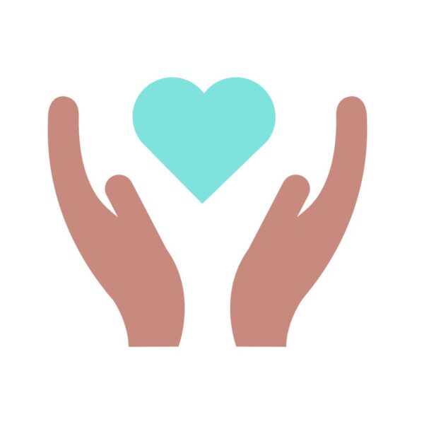 flowerfest icons3 hands and heart