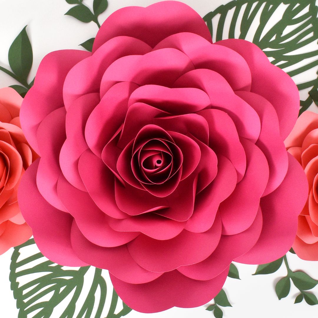 paper flowerfest square images9 giant paper rose