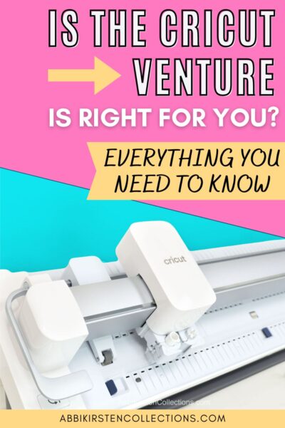 Everything You Need to Know Cricut Venture – Avanti Morocha