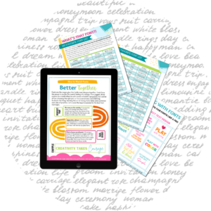 Better together font pairing guide printable bonus for the Joy of Cricut master course