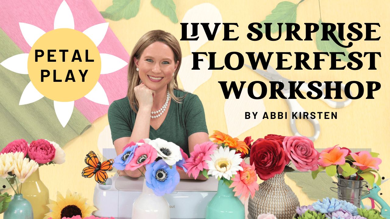 live petal play workshop with abbi kirsten
