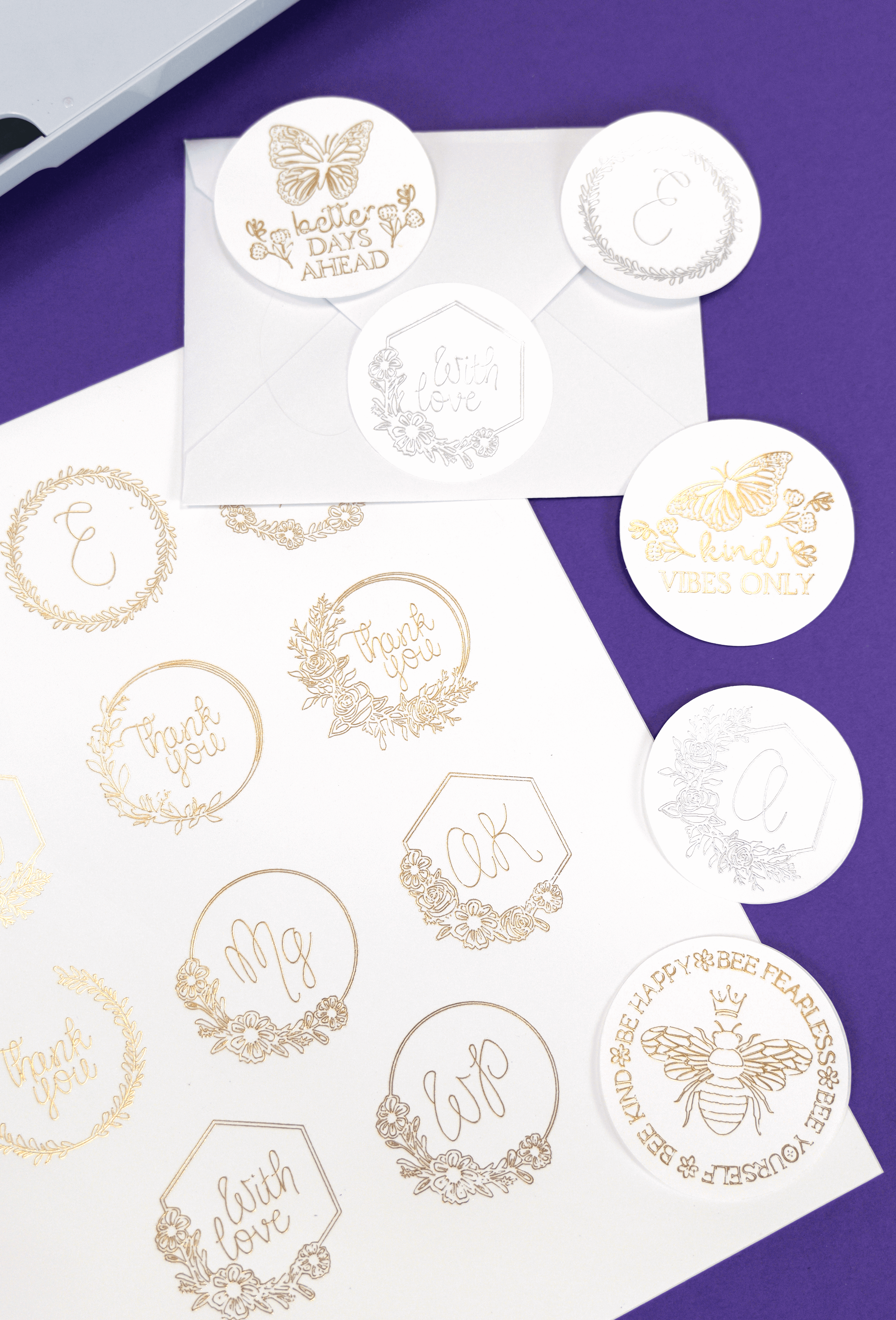 Foil stickers