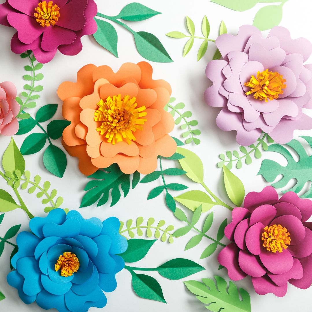 paper flowers large